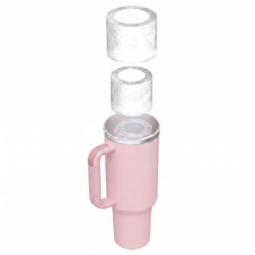 Silicone Cylinder Ice Mold with Lid | BPA-Free Silicone