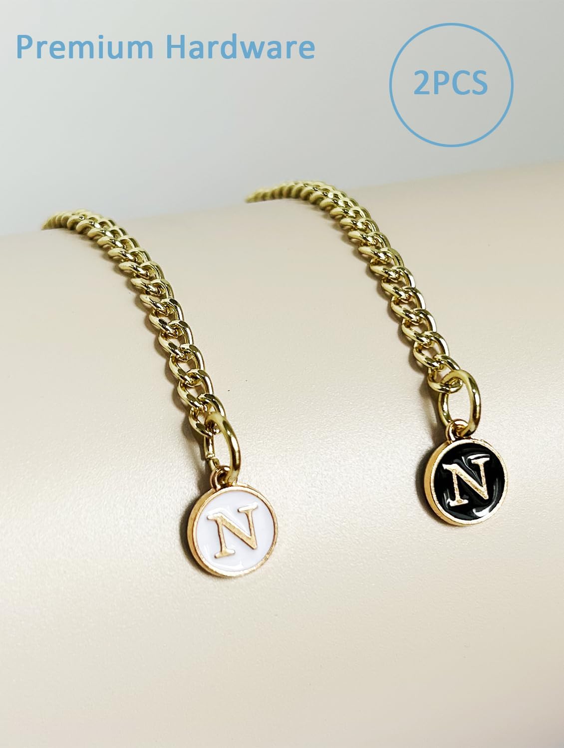 Personal Charm – Initial Letter Tumbler ID Accessory with Lobster Clasp for 30oz & 40oz Handles