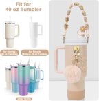 Glow Bundle: 13-Pc Premium Tumbler Accessory Set for 40oz