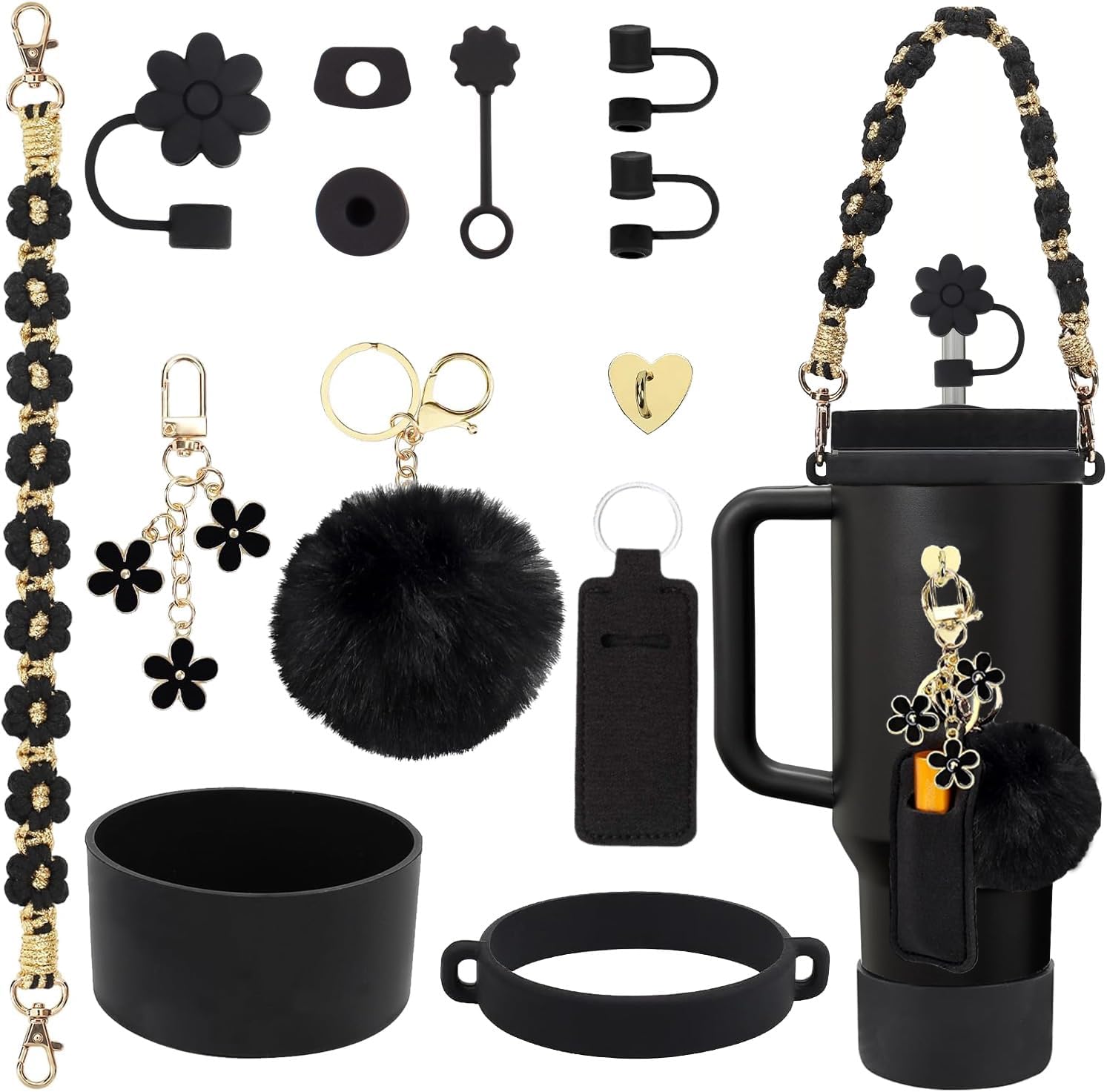 13-Pc Premium Tumbler Accessory | 30 & 40oz