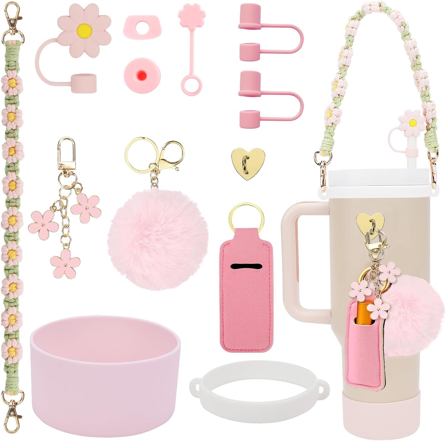 13-Pc Premium Tumbler Accessory | 30 & 40oz