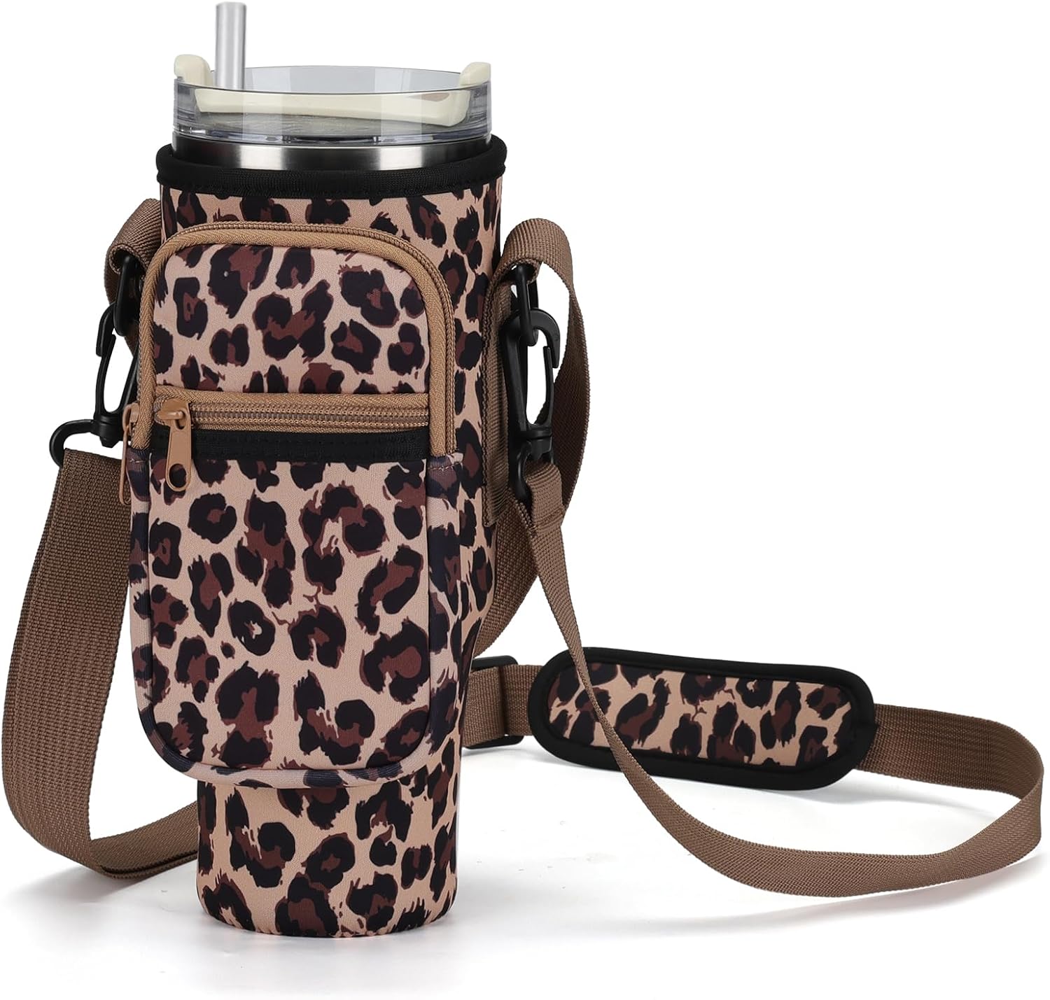 Nomad Mag-Grip Handle Sling – 2-in-1 Magnetic Phone Mount & Silicone Water Bottle Carrier for 32oz–40oz Tumblers
