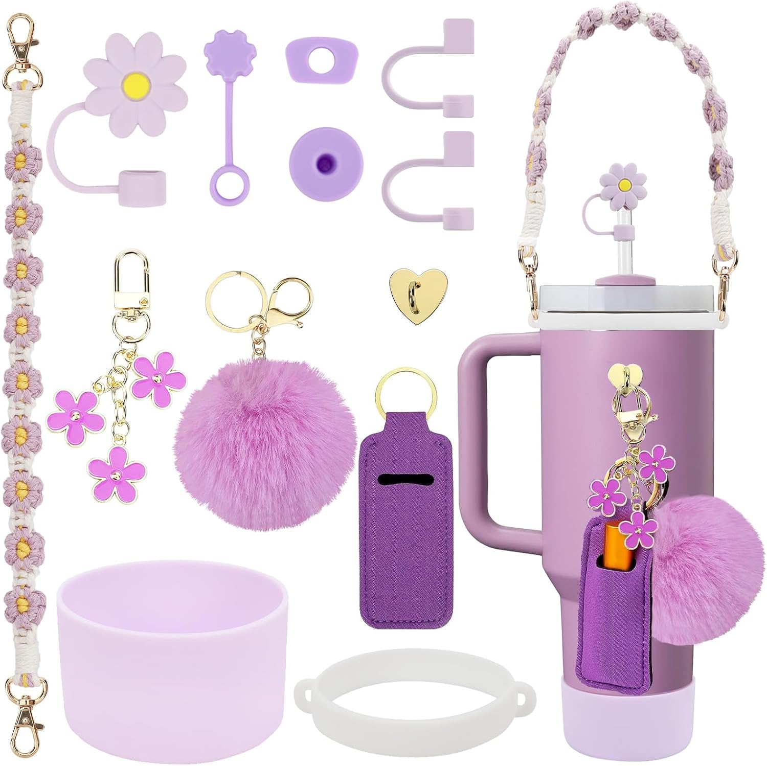 13-Pc Premium Tumbler Accessory | 30 & 40oz