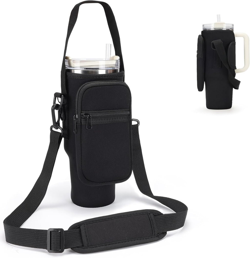 Nomad Mag-Grip Handle Sling – 2-in-1 Magnetic Phone Mount & Silicone Water Bottle Carrier for 32oz–40oz Tumblers