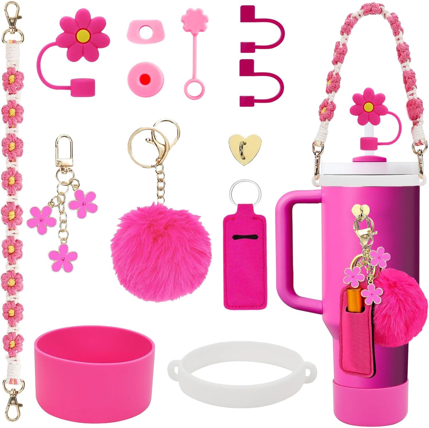 13-Pc Premium Tumbler Accessory | 30 & 40oz