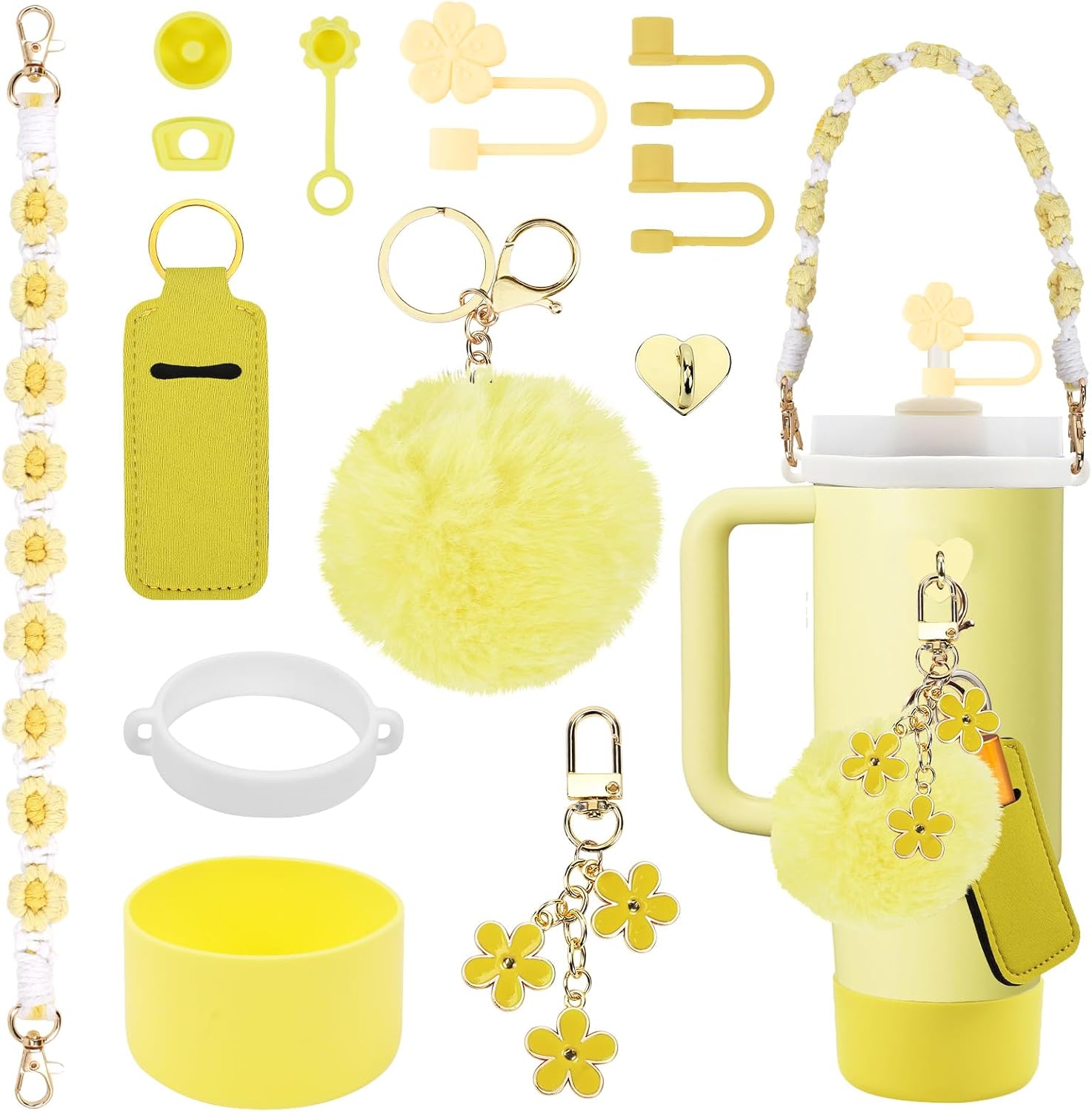 13-Pc Premium Tumbler Accessory | 30 & 40oz